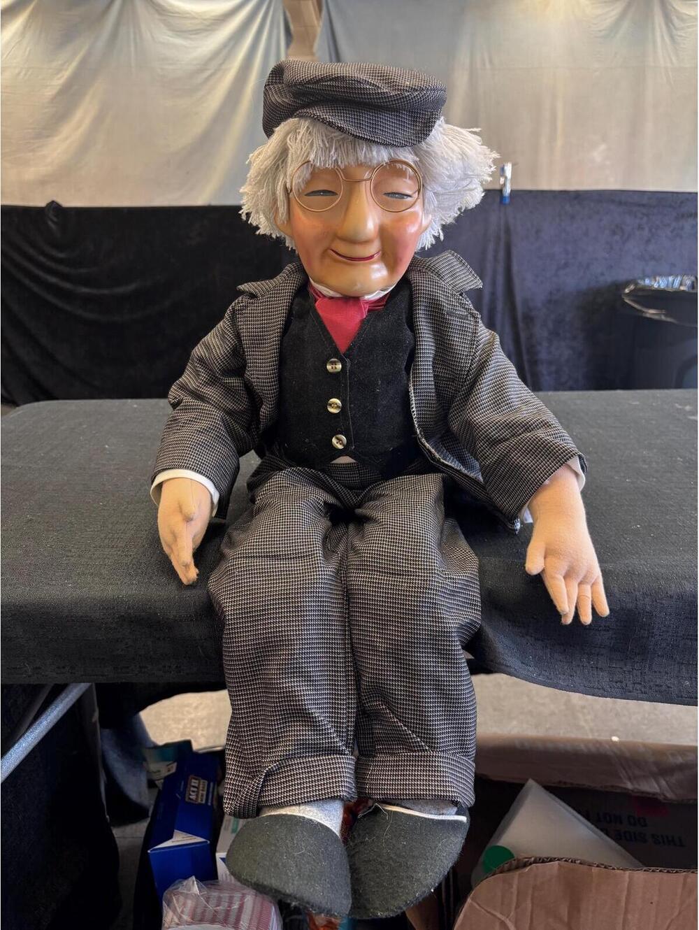 Karma Porcelain Grandpa Doll Vintage and GUC!
